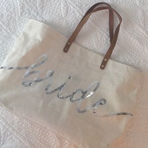 Mud Pie Bride Tote Bag